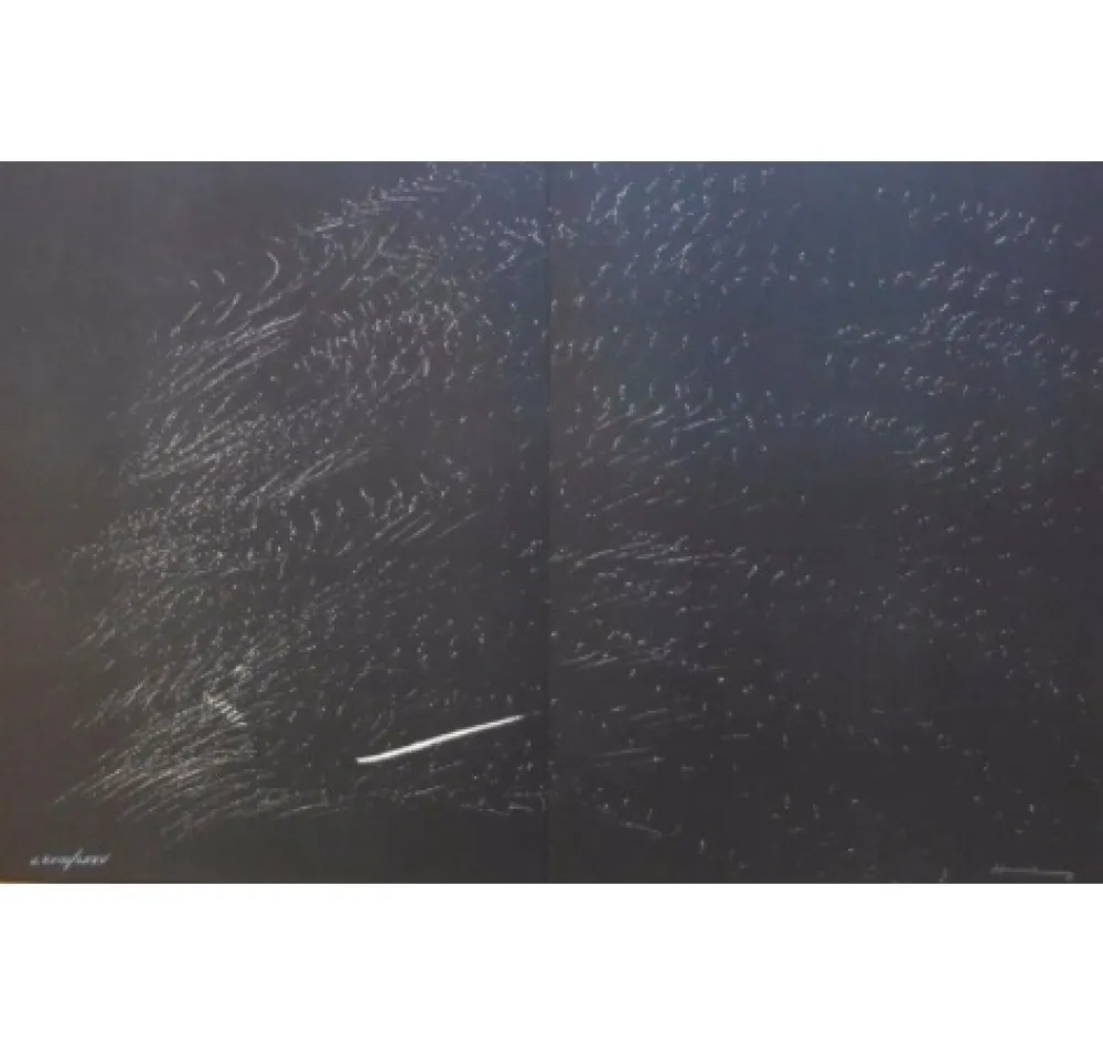 Litografia Hartung - Farandole B