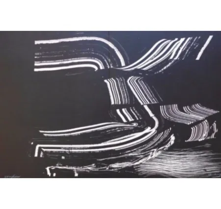 Litografia Hartung - Farandole D