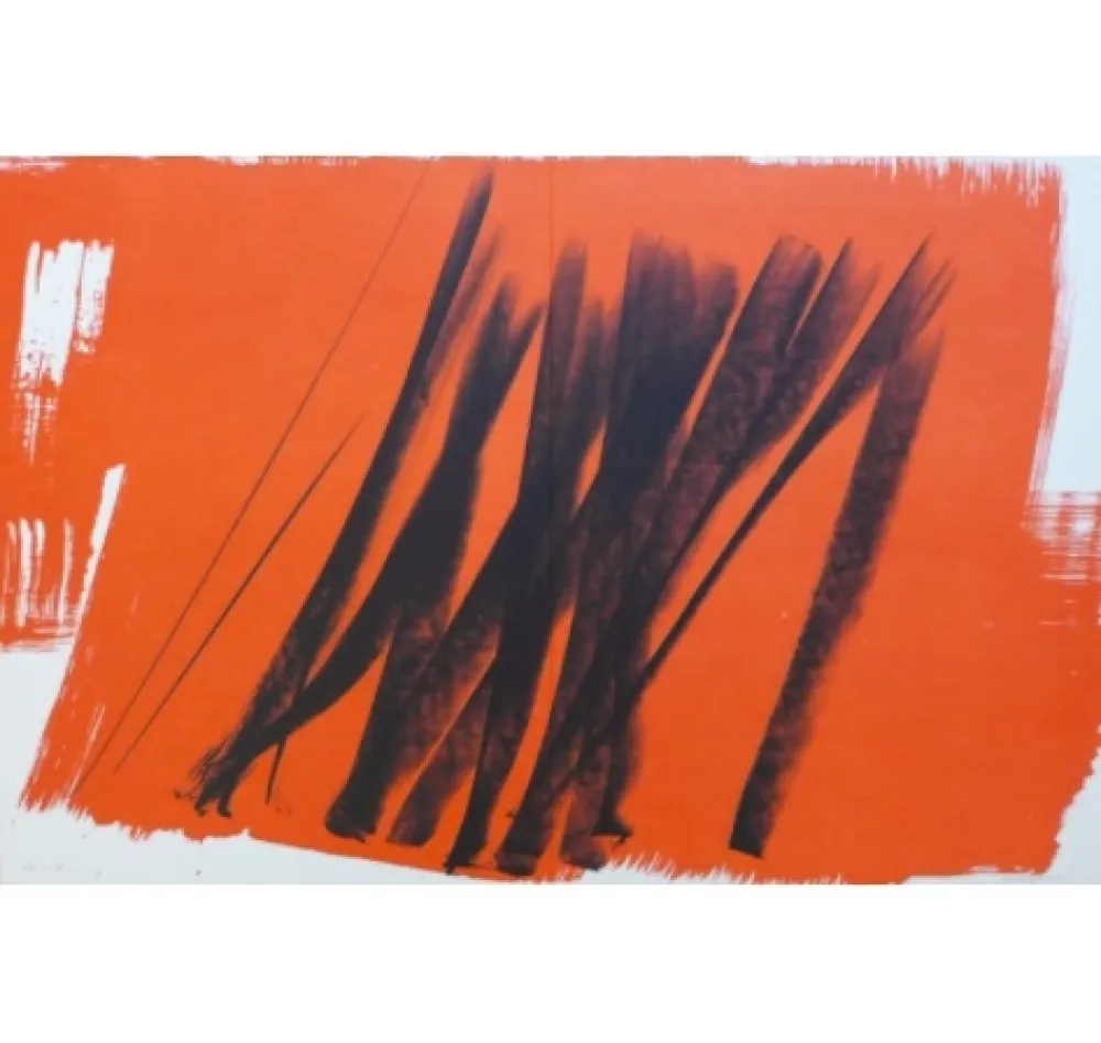 Litografia Hartung - Farandole H