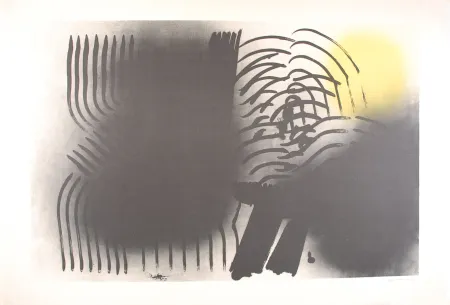 Litografia Hartung - FARANDOLE : L 1970-2