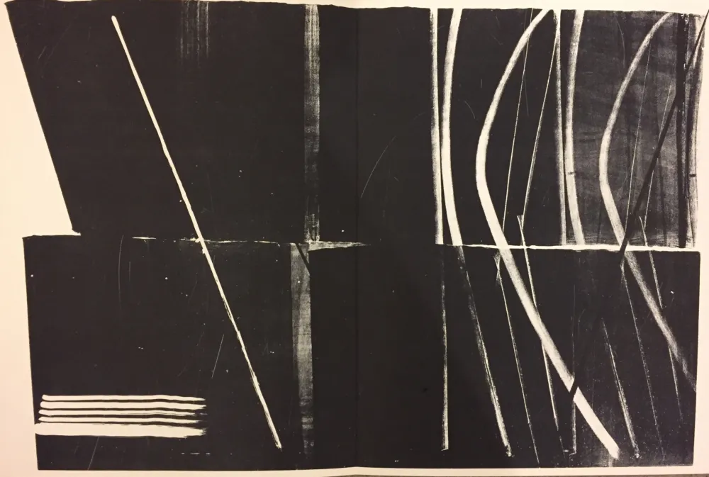 Litografia Hartung - Farandole N