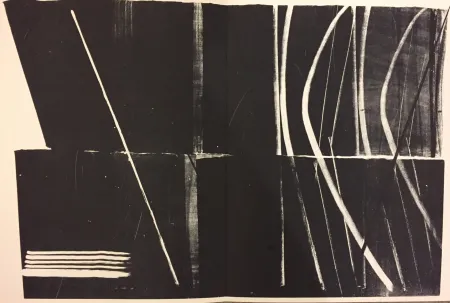 Litografia Hartung - Farandole N