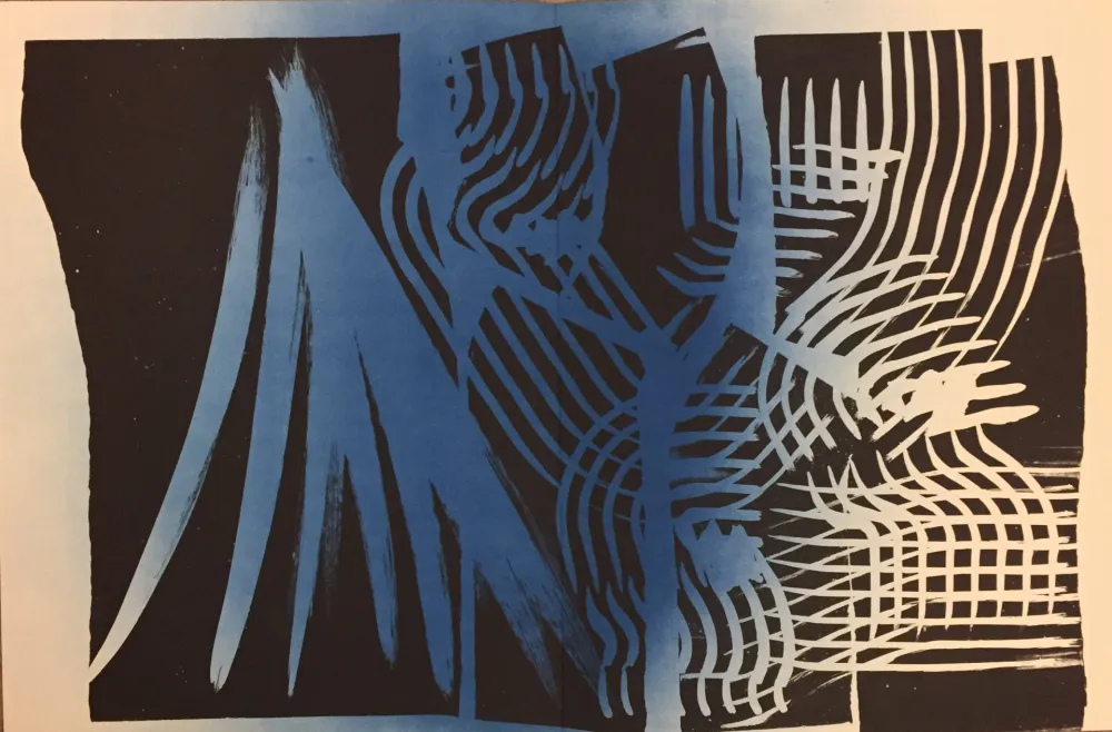 Litografia Hartung - Farandole O