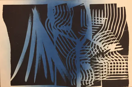 Litografia Hartung - Farandole O