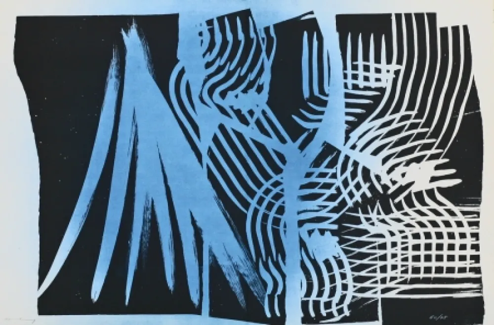 Litografia Hartung - Farandole XI