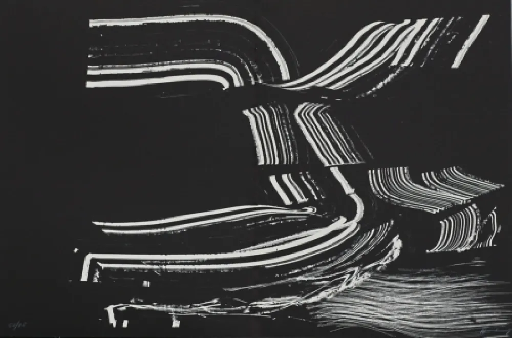 Litografia Hartung - Farandole XIV