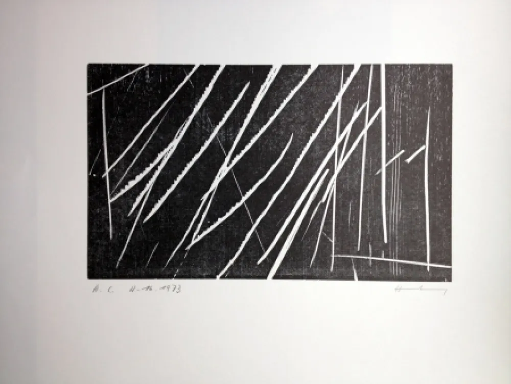 Xilogravura Hartung - H 16