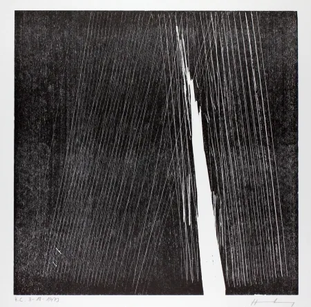 Xilogravura Hartung - H-18-1973