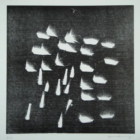 Xilogravura Hartung - H-19-1973