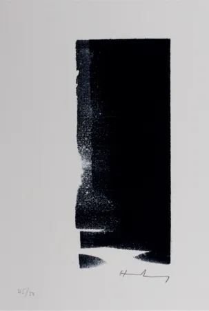 Litografia Hartung - Hans Hartung – Gedanken (A), 1987-88 – Hand-signed!