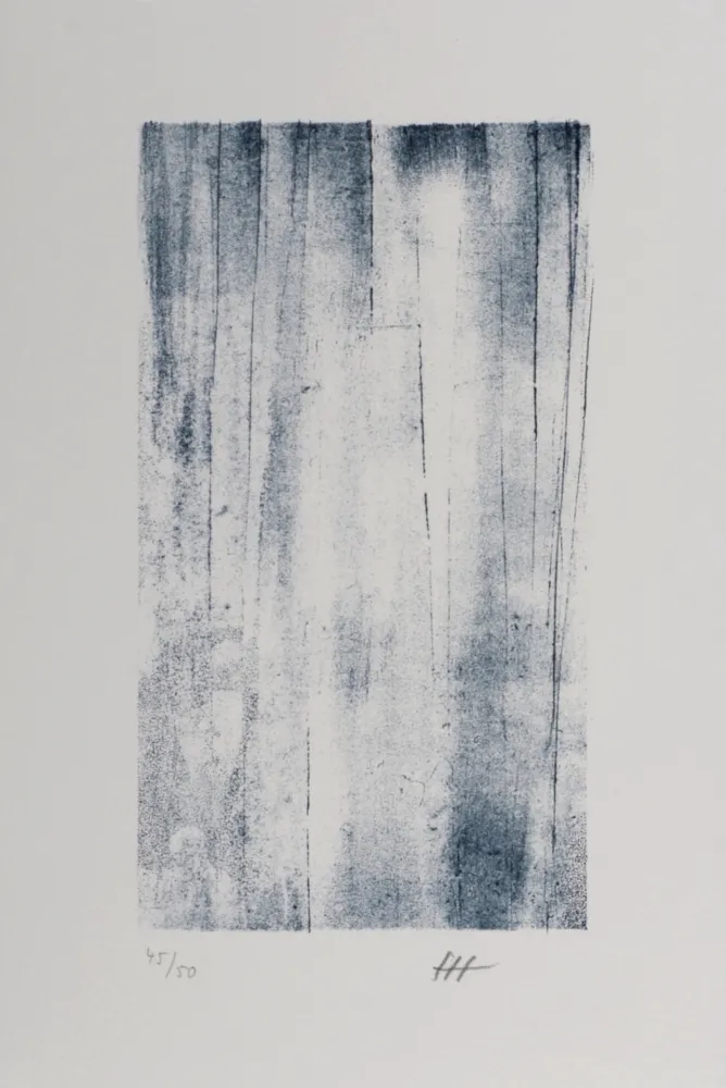 Litografia Hartung - Hans Hartung – Gedanken (D), 1987-88 – Hand-signed!