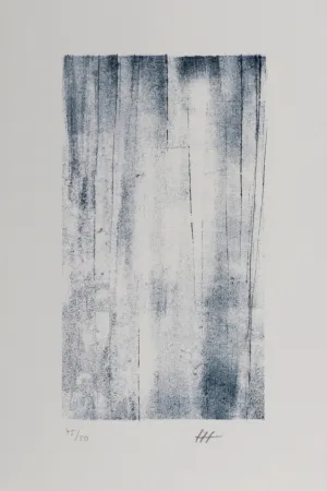 Litografia Hartung - Hans Hartung – Gedanken (D), 1987-88 – Hand-signed!