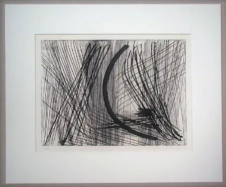 Água-Forte E Água-Tinta Hartung - Komposition G.23