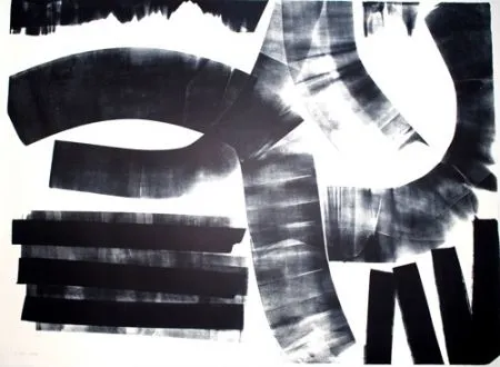 Litografia Hartung - L-17-1974 