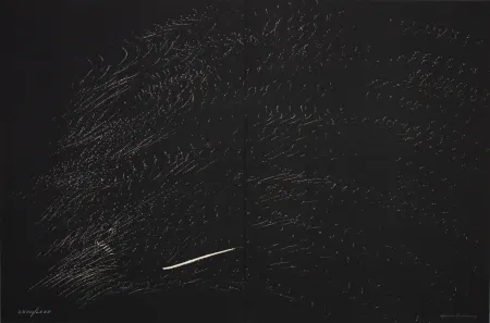 Litografia Hartung - L 1970 - 2