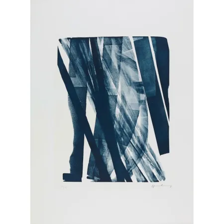 Litografia Hartung - L 1973 - 34,