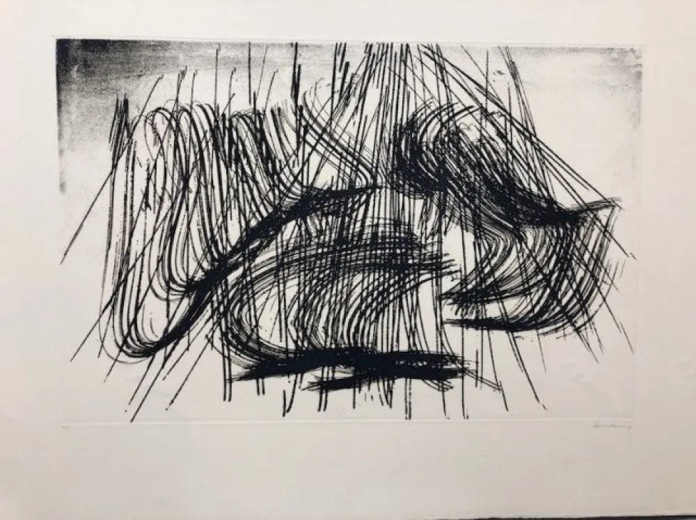 Água-Forte Hartung - Las Estampas de la Cometa