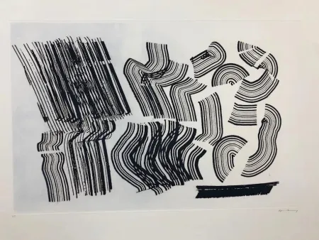 Água-Forte Hartung - Las estampas de la cometa