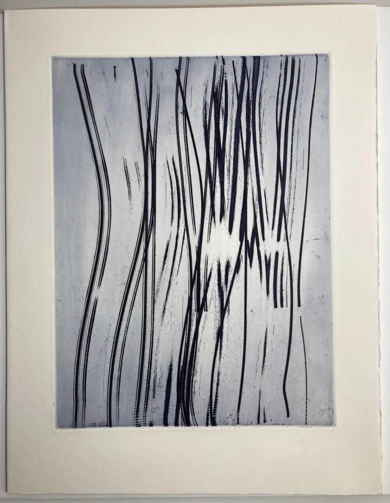 Água-Forte Hartung - Les Élégies majeures, 1978 