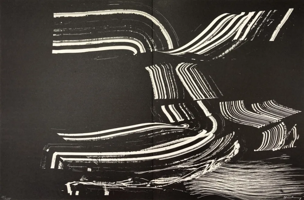 Litografia Hartung - Lithograph XII from Farandole