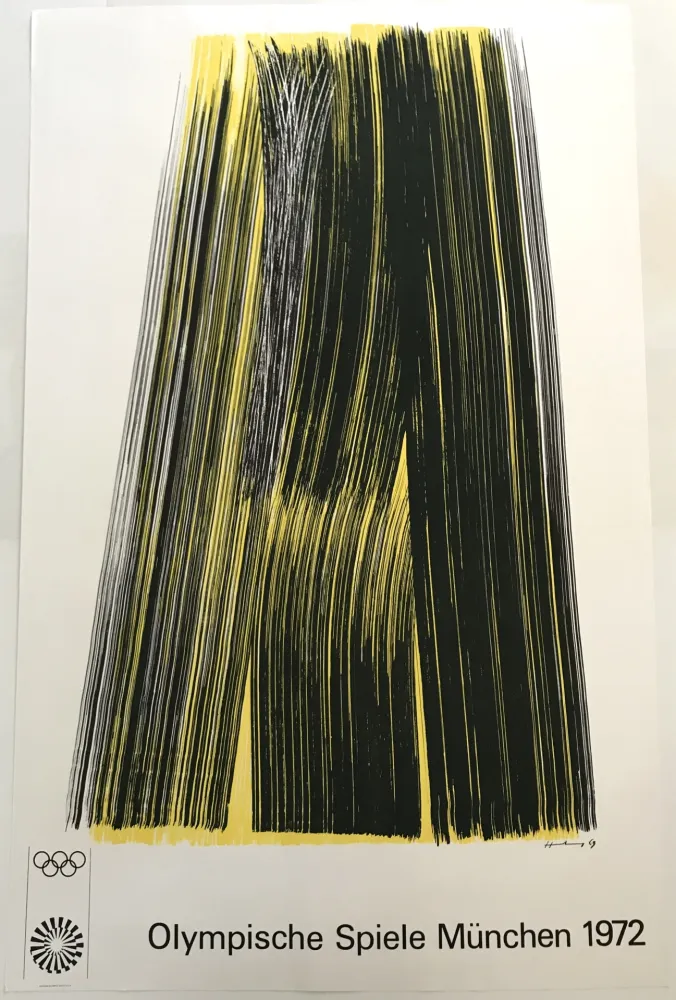 Cartaz Hartung - Olympische Spiele München