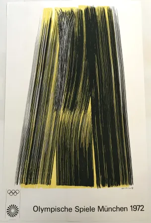 Cartaz Hartung - Olympische Spiele München