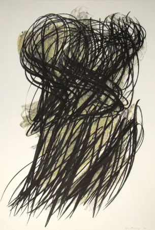 Litografia Hartung - Pastel P. 1960-166