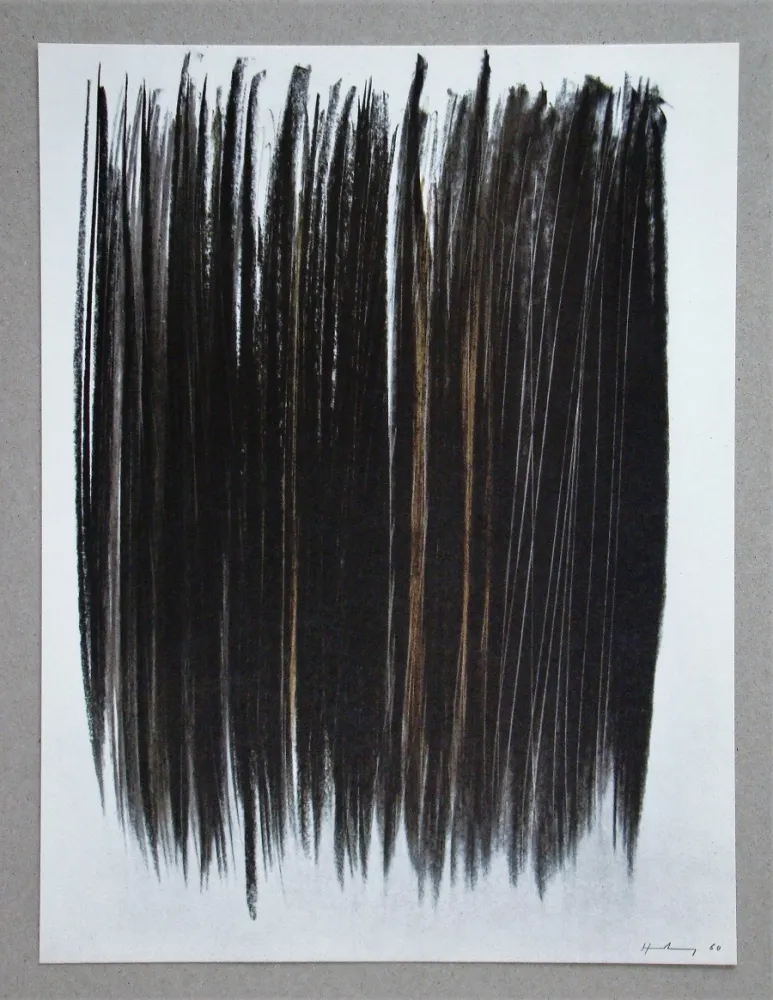 Litografia Hartung - Pastel P.1960-76