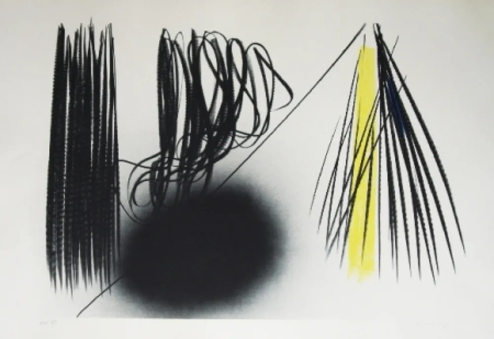 Litografia Hartung - Sans titre