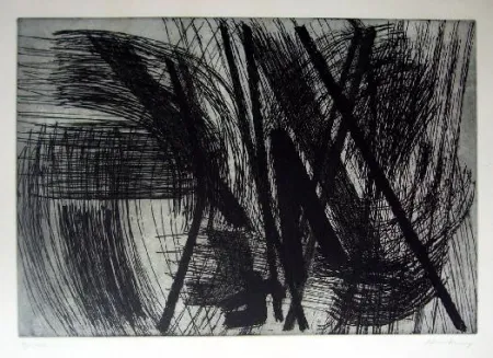 Gravura Hartung - Sans titre