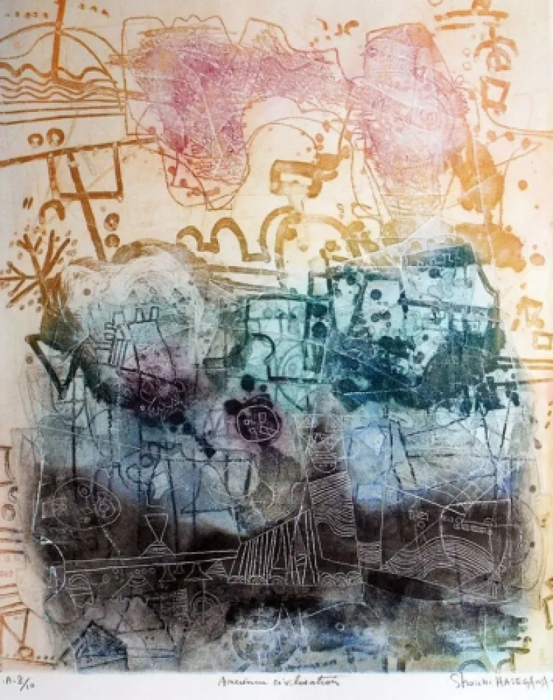 Água-Forte E Água-Tinta Hasegawa - Ancienne civilisation