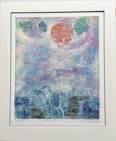 Gravura Hasegawa - Entre ciel et mer 