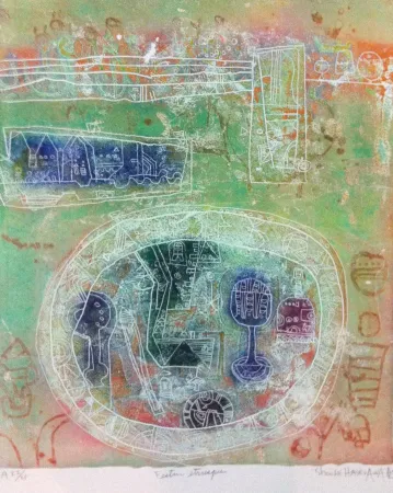 Gravura Hasegawa - Festin étrusque 