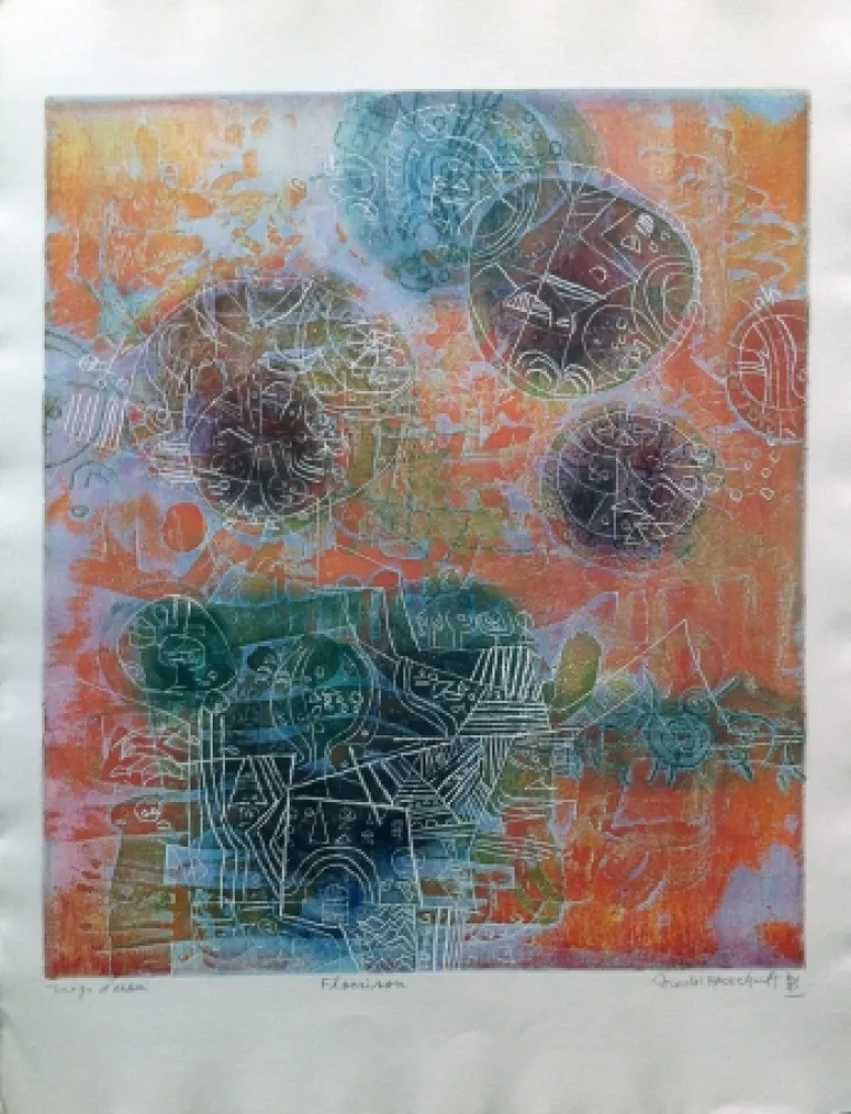 Água-Forte E Água-Tinta Hasegawa - Floraison