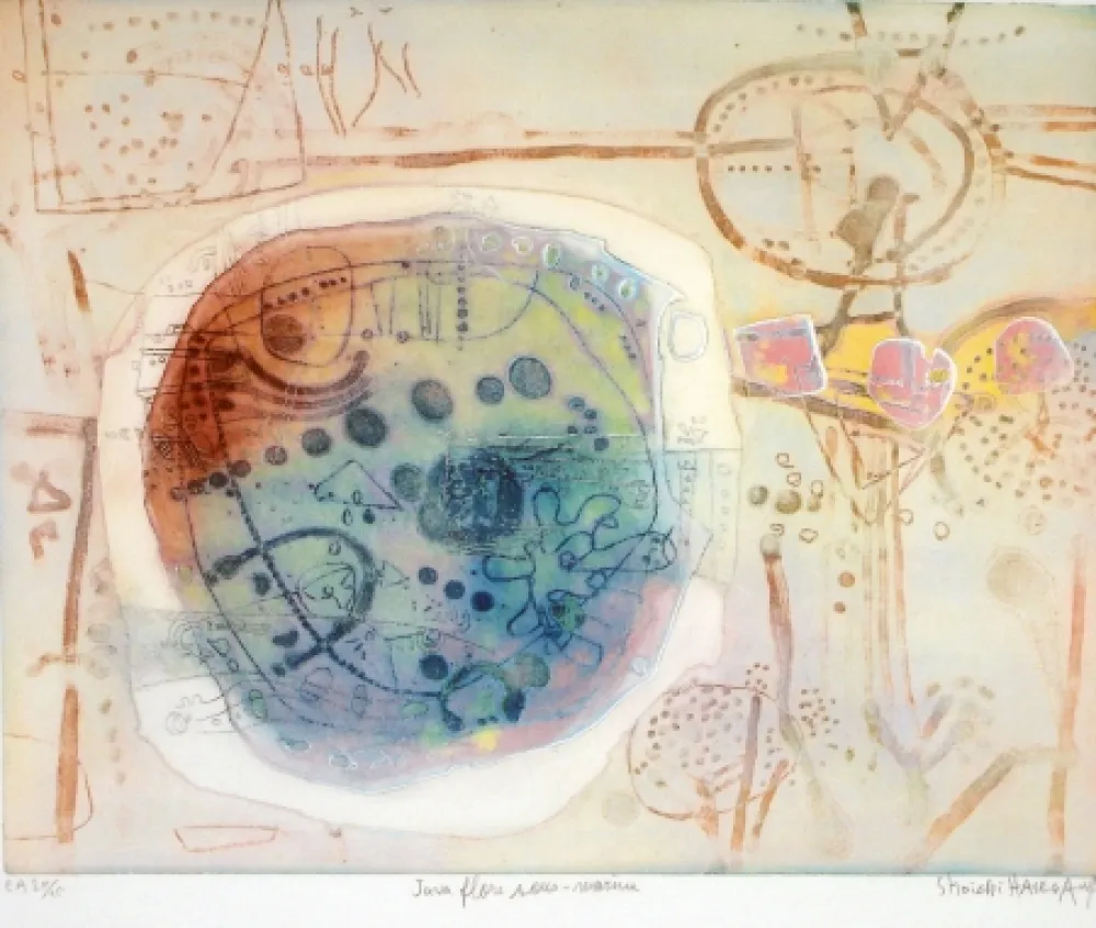 Água-Forte E Água-Tinta Hasegawa - Java flore sous marine