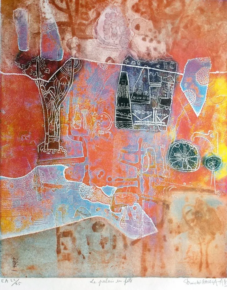 Gravura Hasegawa - Le Palais en Fête 