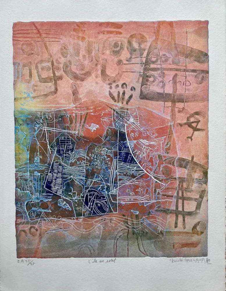 Gravura Hasegawa - L'ile au soleil