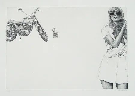 Água-Forte Häsler - Titre inconnu