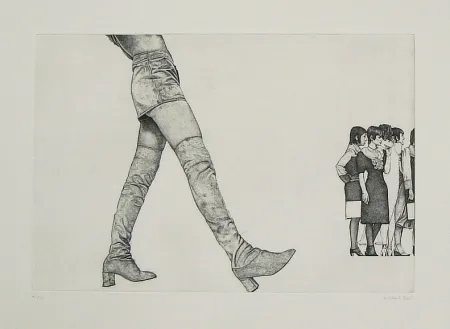 Água-Forte Häsler - Titre inconnu