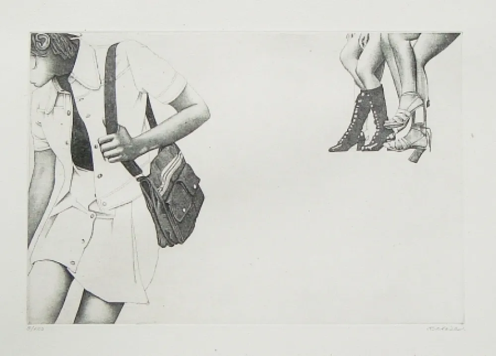 Água-Forte Häsler - Titre inconnu