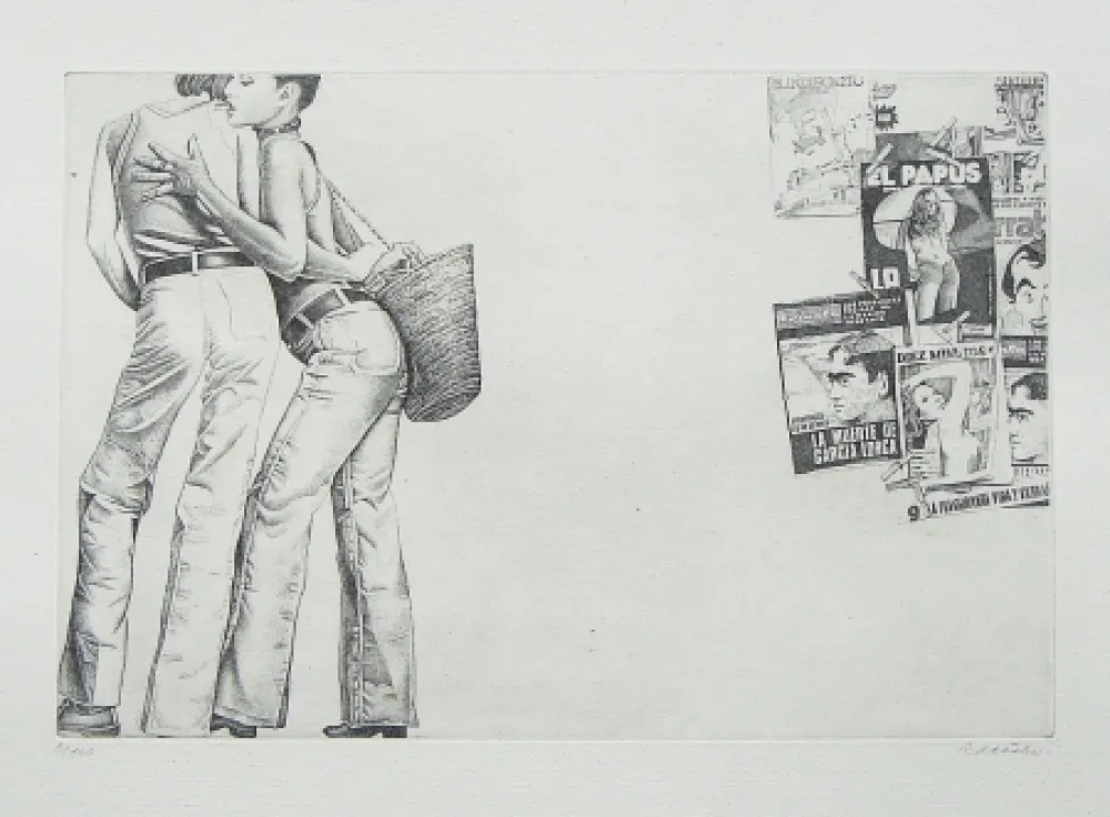 Água-Forte Häsler - Titre inconnu