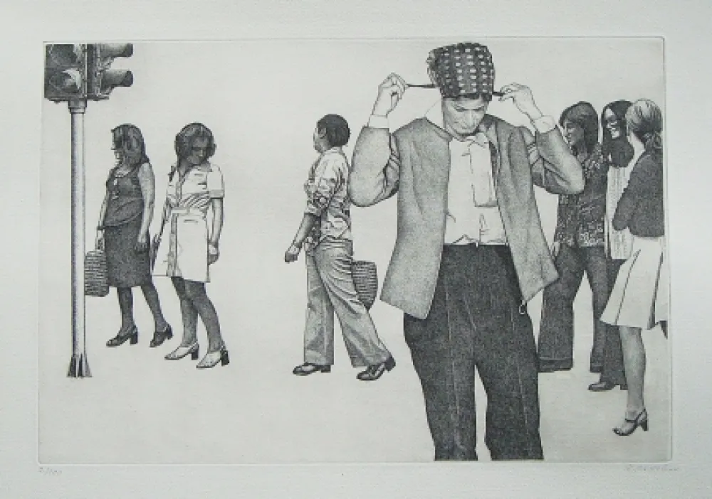 Água-Forte Häsler - Titre inconnu