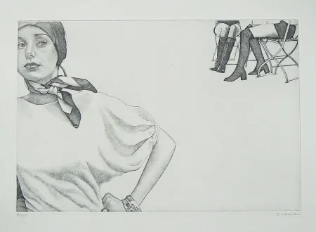 Água-Forte Häsler - Titre inconnu