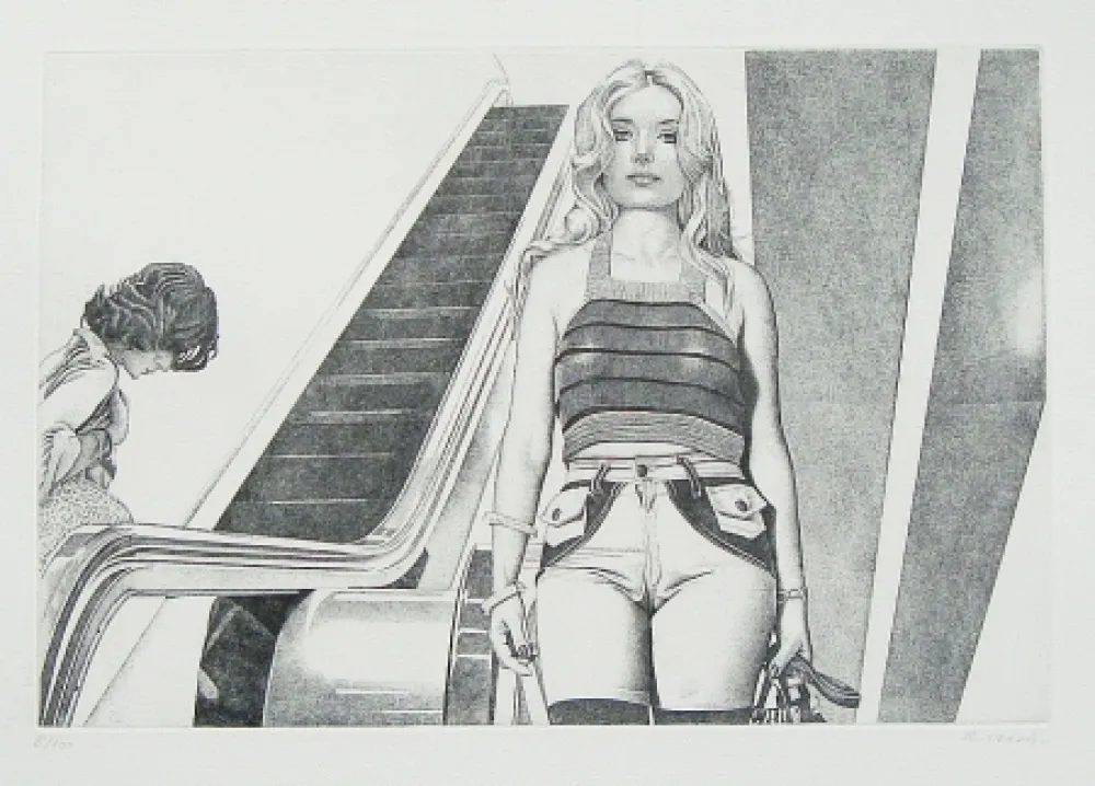 Água-Forte Häsler - Titre inconnu