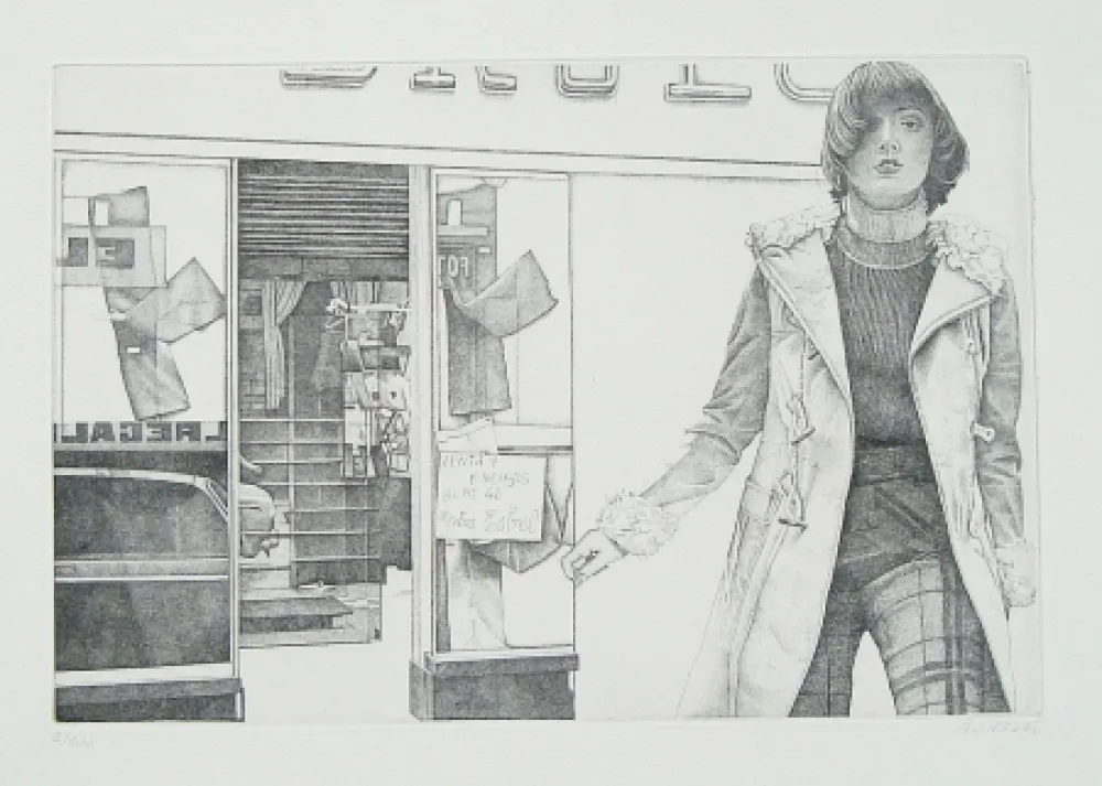 Água-Forte Häsler - Titre inconnu