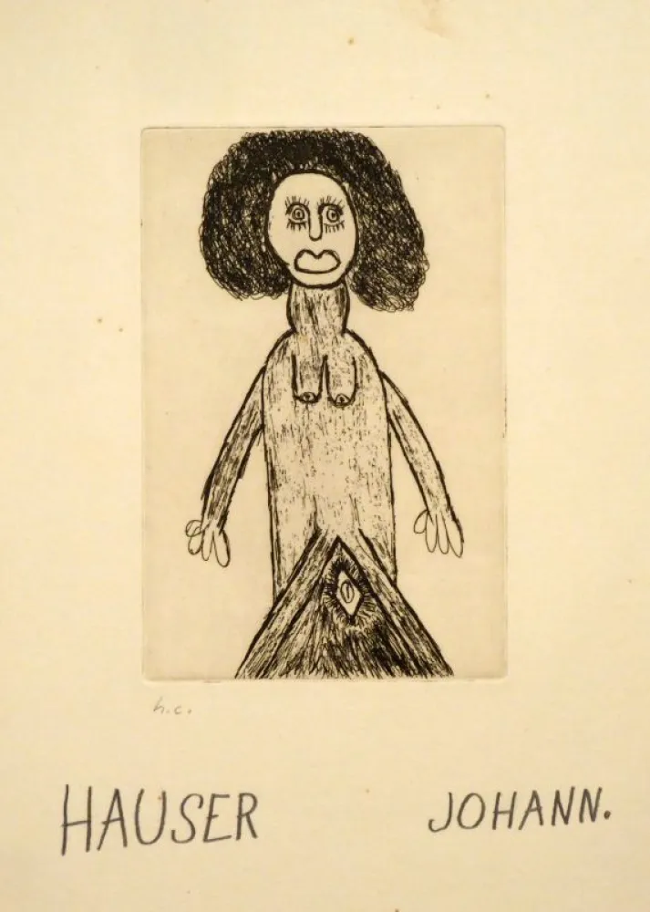 Gravura Hauser - Weiblicher Akt