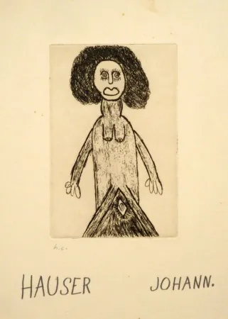 Gravura Hauser - Weiblicher Akt