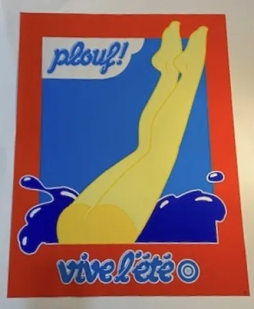 Cartaz Hauss - Plouf   Vive l'été !