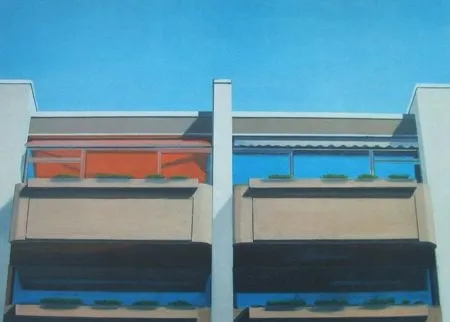 Litografia Havekost - Vier Kabinen