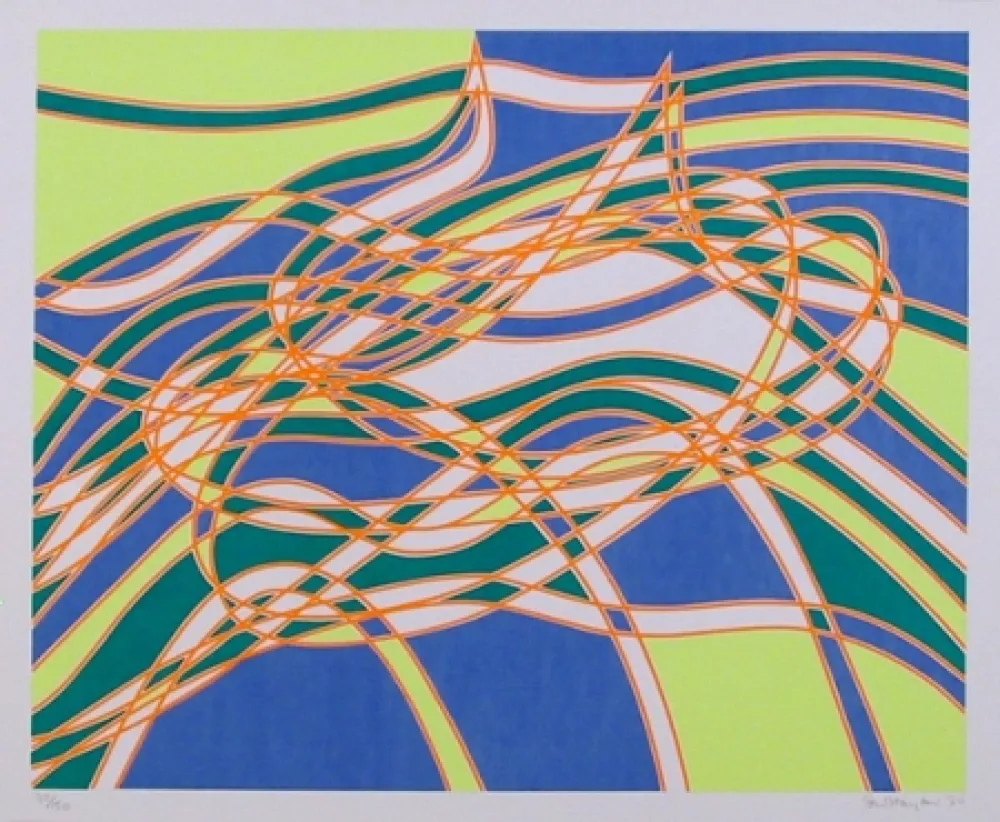 Serigrafia Hayter - #3 from the Aquarius Suite